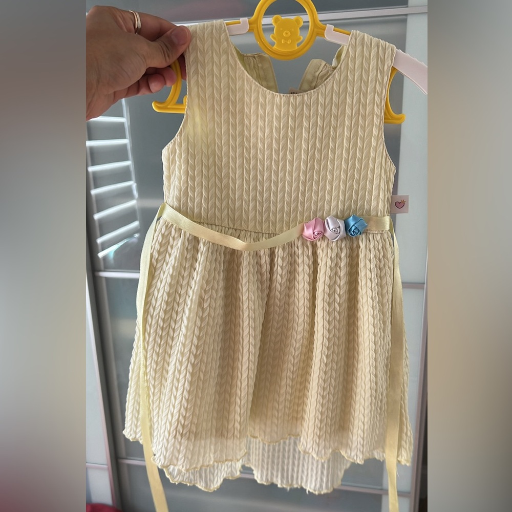 12month Yellow Dress